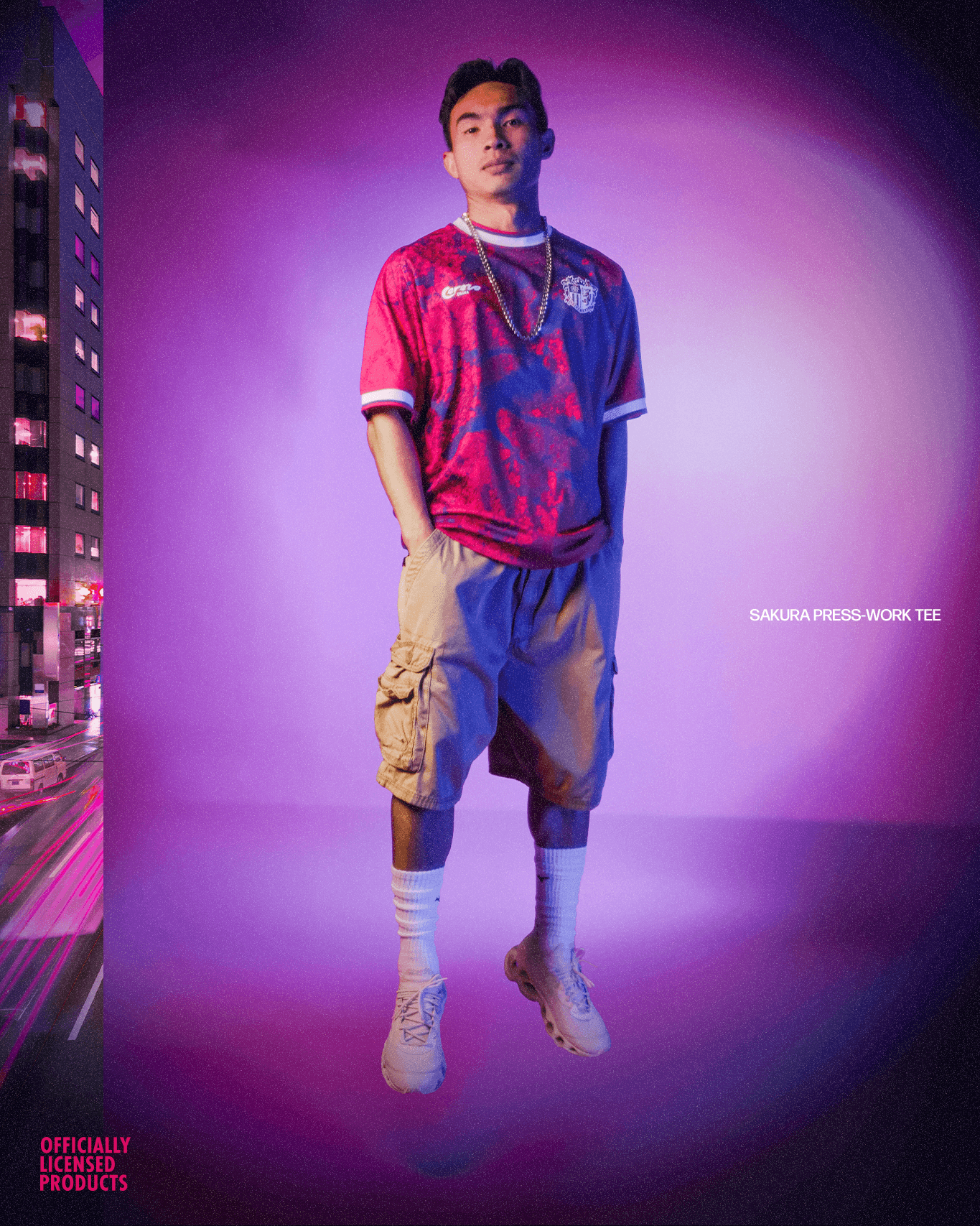 Sakura Press-Work Tee