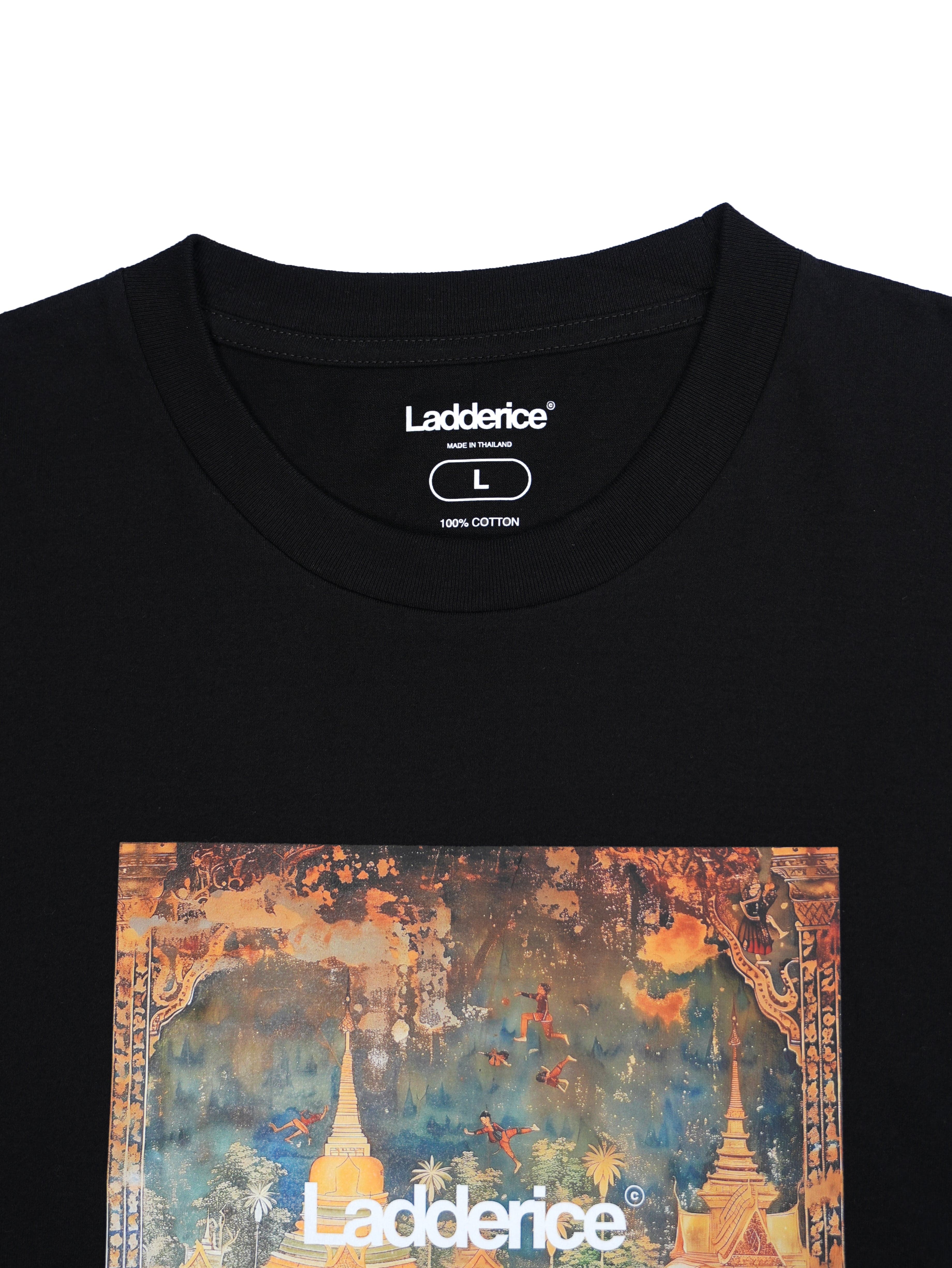 Ladderice Mural Night Tee - Image 4