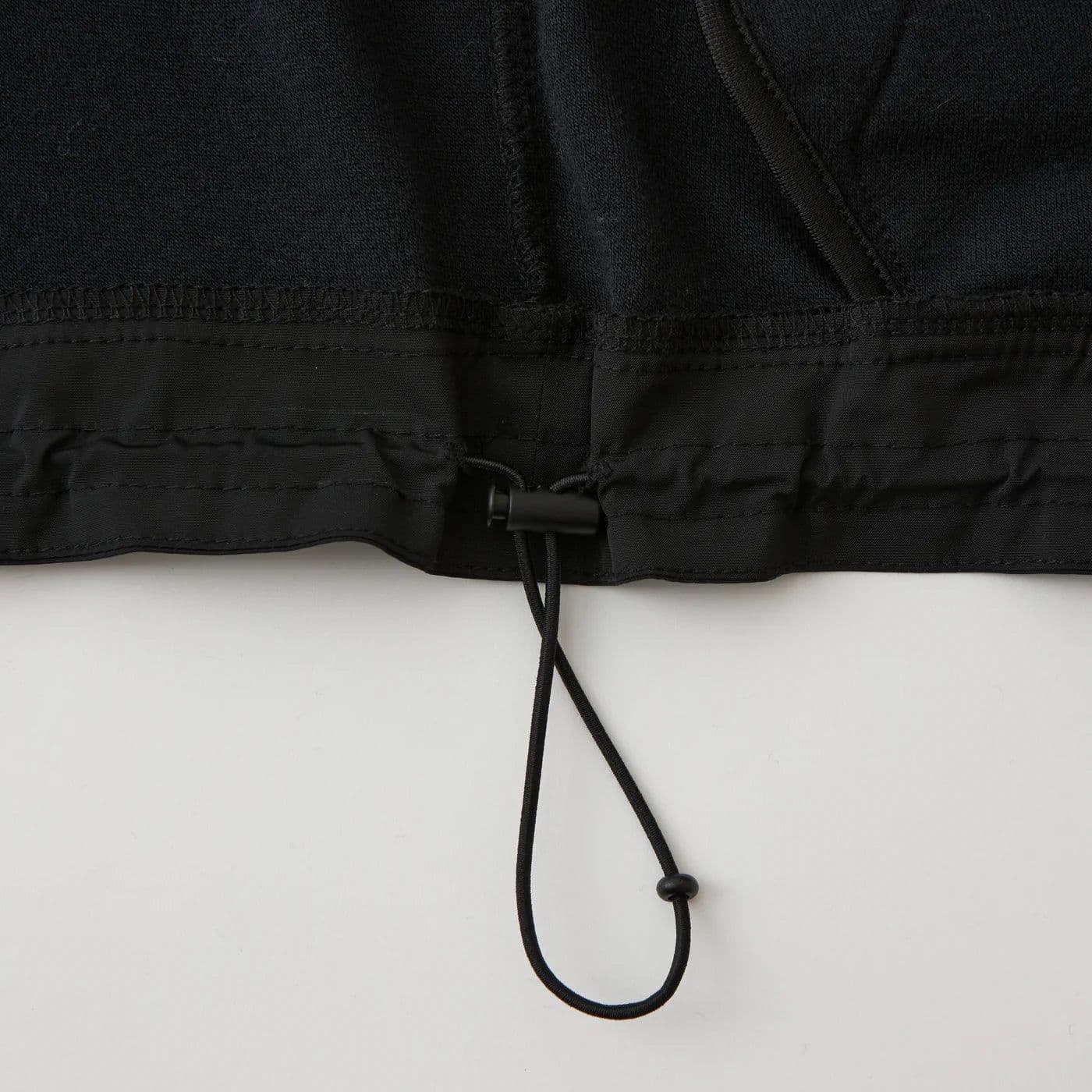 WM×UMBRO VELOUR BLOUSON BLACK - Image 2